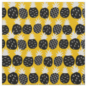 Zwarte anananas stof (Close Up)