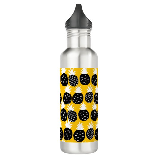 Zwarte anananas waterfles  (Links)