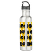 Zwarte anananas waterfles  (Achterkant)