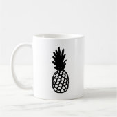 Zwarte ananas koffiemok (Links)