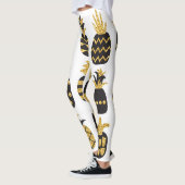 Zwarte ananas: unieke getextureerde set leggings (Links)