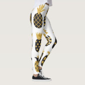 Zwarte ananas: unieke getextureerde set leggings (Rechts)