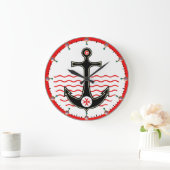 ZWARTE ANCHOR, ST.STEPHEN CROSS, RED WHITE NAU GROTE KLOK (Huis)