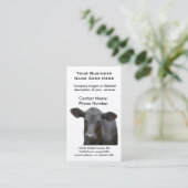 Zwarte Angus Farm of de Producent van het Visitekaartje (Staand voorkant)