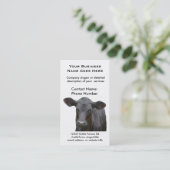 Zwarte Angus Farm of de Producent van het Visitekaartje (Staand voorkant)