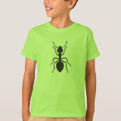 Zwarte Ant - Kinder T-Shirt (Voorkant)