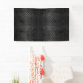 zwarte Antiek achtergrond Youtube selfies Spandoek (Insitu)