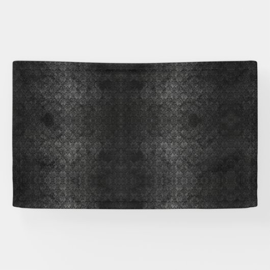 zwarte Antiek achtergrond Youtube selfies Spandoek (Horizontaal)