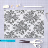 Zwarte Antiek sinaasappel Victoriaans Tissuepapier (Craft)