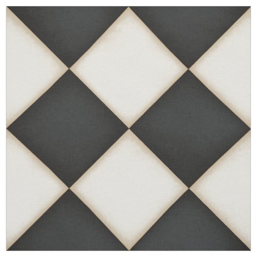 Zwarte & Antiek witte diamanten (groot) Stof (Swatch)