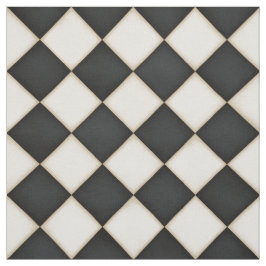 Zwarte & Antiek witte diamanten (middelgroot) Stof