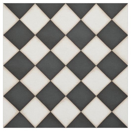 Zwarte & Antiek witte diamanten (middelgroot) Stof (Swatch)