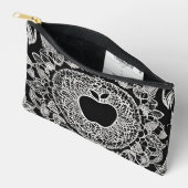 Zwarte appel AI-kunst Etui (Open)