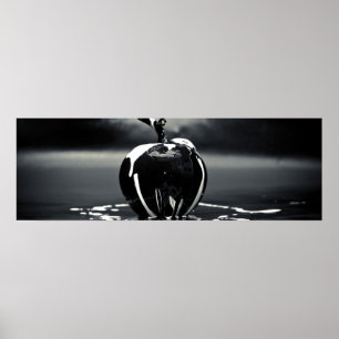 Zwarte Apple Wall Decor (Matte) Poster
