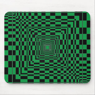 zwarte arabessen muismat