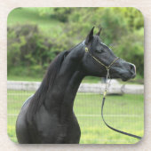 Zwarte arabisch op onderzetters (Voorkant)