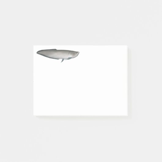 Zwarte Arawana Post-it® Notes (Voorkant)