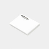 Zwarte Arawana Post-it® Notes (Schuin)