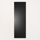 zwarte asgradiënt yogamat (Voorkant)