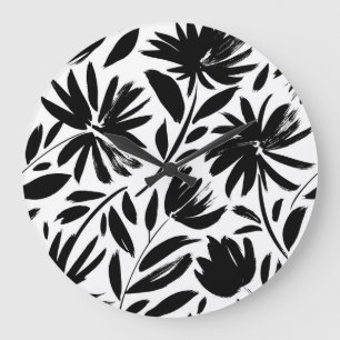 Zwarte aster: chrysantenpatroon grote klok
