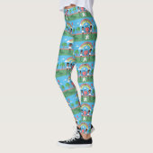 zwarte autisme kinder leggings (Links)