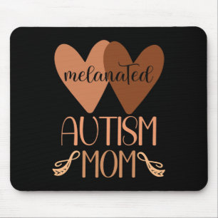Zwarte Autisme Moeder Van Autistische Zoon Kindere Muismat