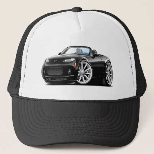 Zwarte auto 2006-08 Miata Trucker Pet (Voorkant)