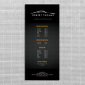 ZWARTE AUTO-DETAILING, AUTO REPAIR RACK KAART