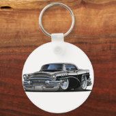 Zwarte auto van Buick Century Sleutelhanger (Voorkant)