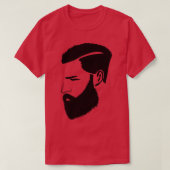 Zwarte baard 10 t-shirt (Design voorkant)