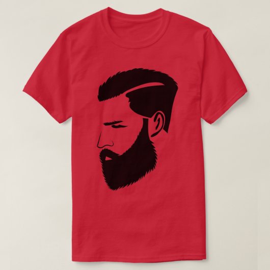 Zwarte baard 10 t-shirt (Design voorkant)