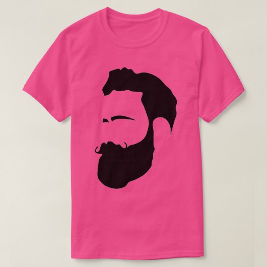 Zwarte baard 11 t-shirt (Design voorkant)