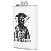 Zwarte baard heupfles (Links)