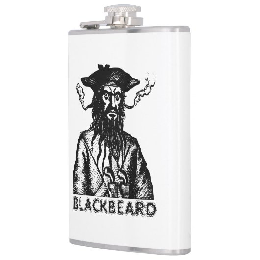 Zwarte baard heupfles (Links)