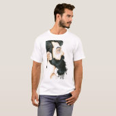 Zwarte baard t-shirt (Voorkant volledig)