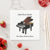 Zwarte Baby Grote Piano Overweging Servet (Insitu)