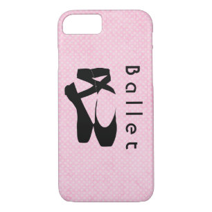 Zwarte balletschoenen en gekleurd 	iPhone 8/7 hoesje