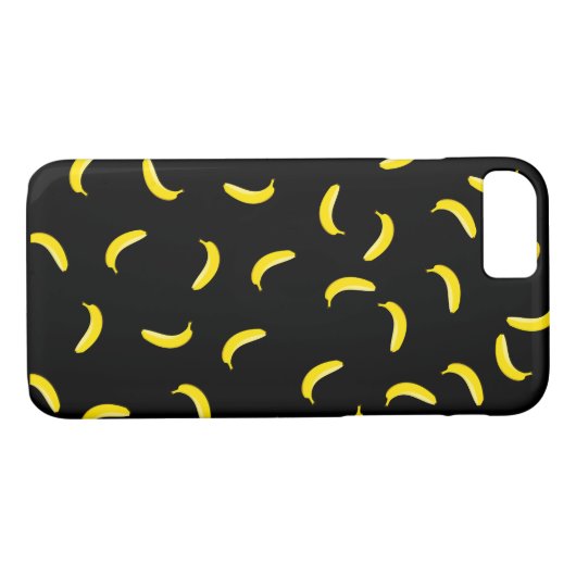 Zwarte banaan Case-Mate iPhone case (Achterkant (Horizontaal))