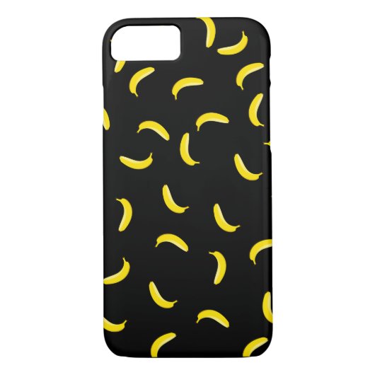 Zwarte banaan Case-Mate iPhone case (Achterkant)