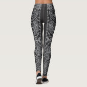 zwarte banaan leggings (Achterkant)