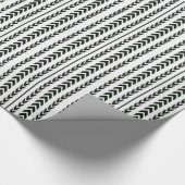 Zwarte band cadeaupapier (Hoek)