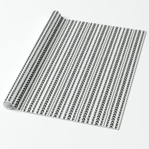 Zwarte band cadeaupapier