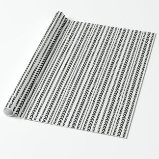 Zwarte band cadeaupapier
