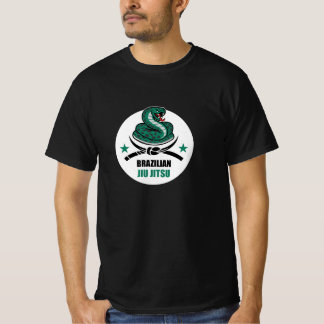 Zwarte Band Cobra Brazilian Jiu Jitsu T-shirt