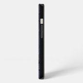 Zwarte band iPhone hoesje (Linkerkant)