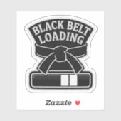 Zwarte Band Laden... Sticker (Vel)