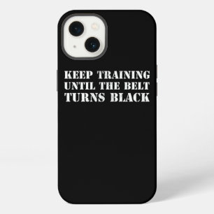 Zwarte Band Vechtkunst Training Karate Tae Kwon Do iPhone 13 Hoesje