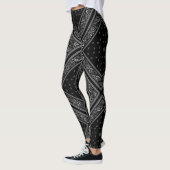 Zwarte Bandana Teveel Leggings (Links)