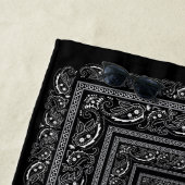 Zwarte Bandanarama  Strandlaken (In situ)