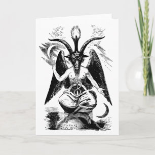 (Zwarte) Baphomet Kaart